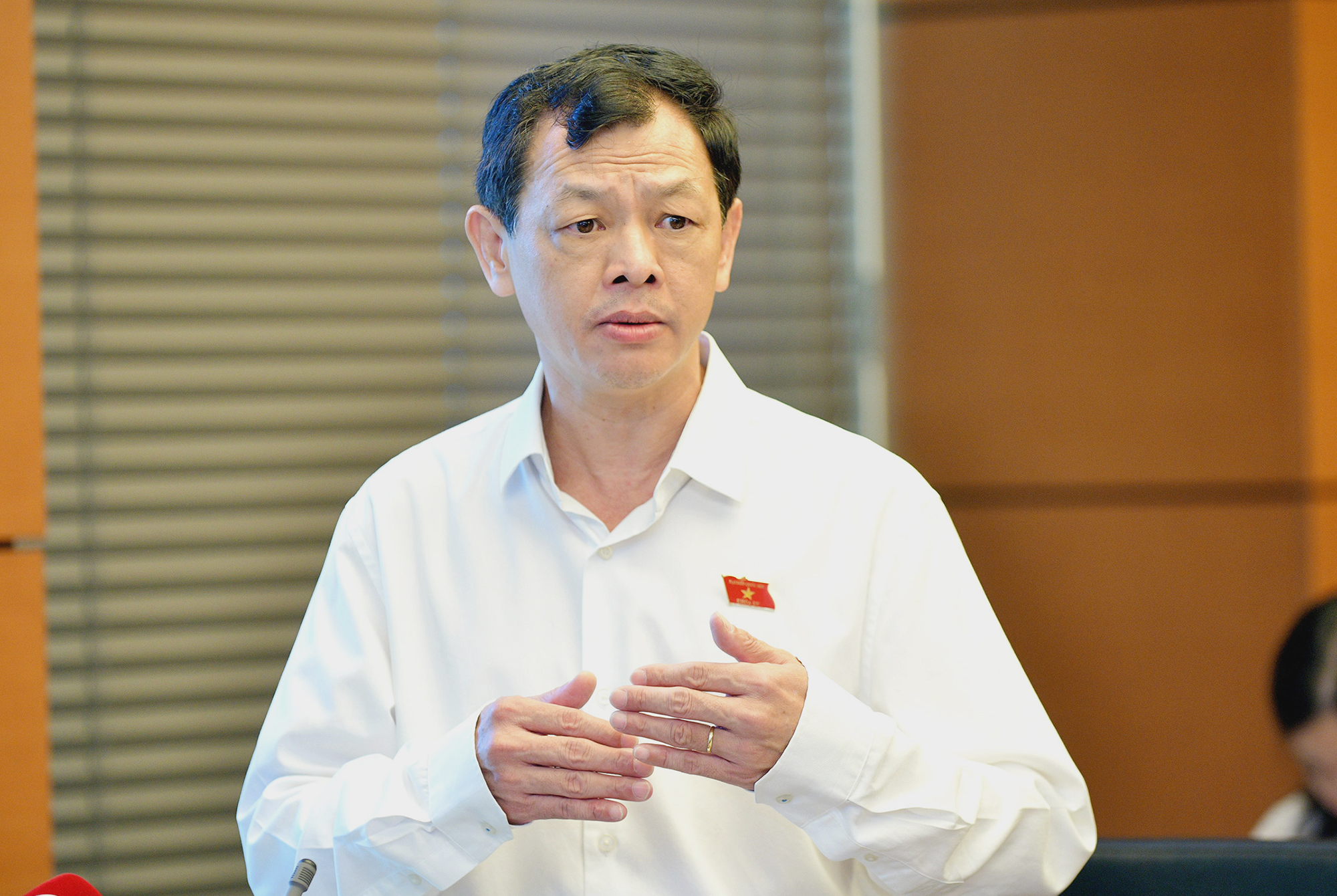 Tân thứ trưởng Y tế Nguyễn Tri Thức. Ảnh: Quochoi
