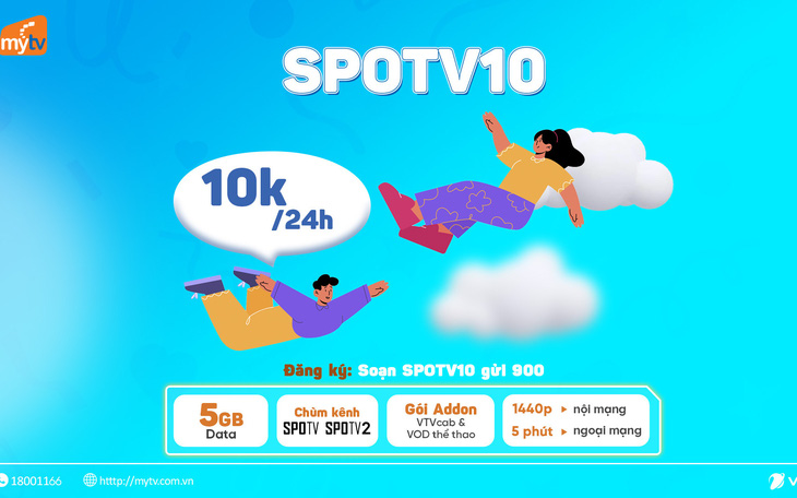 MyTV vượt khó để làm chủ công nghệ và tăng trưởng vượt bậc- Ảnh 3. Khám phá 2 gói cước hot có chùm kênh SPOTV của MyTV