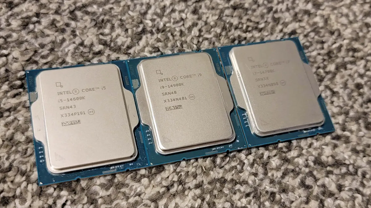 Một số mẫu chip Core thế hệ thứ 14 của Intel. Ảnh: Toms Hardware