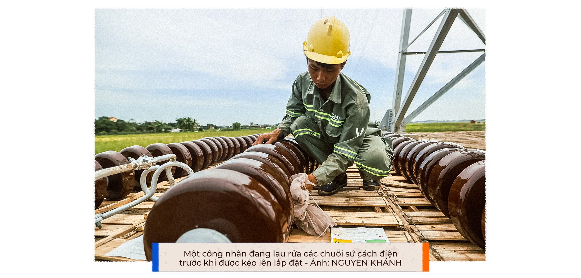 Đường dây 500kV mạch 3 Quảng Trạch - Phố Nối: Sứ mệnh lịch sử kéo điện ra Bắc - Ảnh 8. Đường dây 500kV mạch 3 Quảng Trạch - Phố Nối: Sứ mệnh lịch sử kéo điện ra Bắc - Ảnh 8.