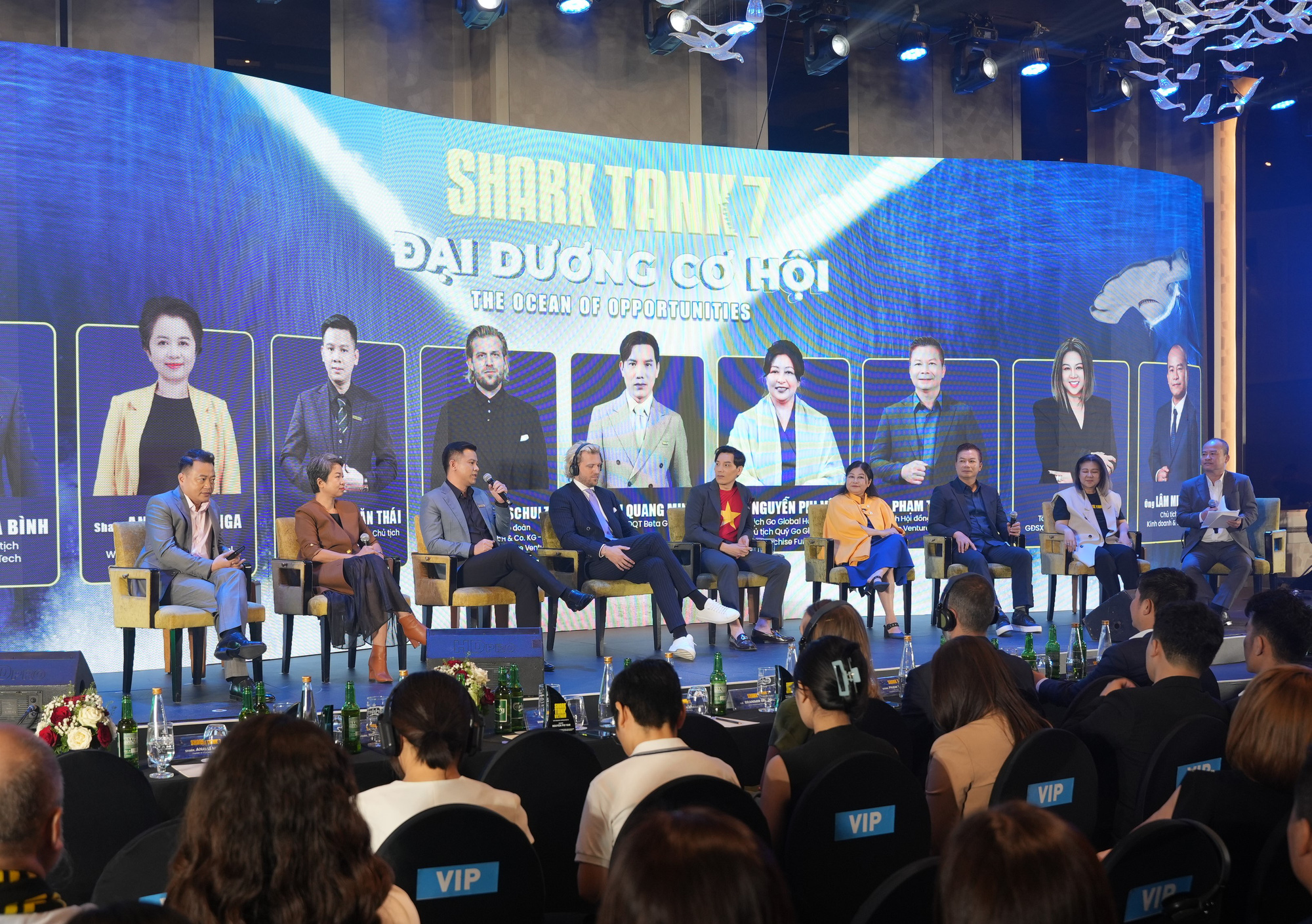 Hơn 60 startup đã được rót vốn từ các nhà đầu tư 'cá mập'- Ảnh 1. Shark Tank Việt Nam hướng đến các startup có nhiều tiềm năng xuất khẩu - Ảnh: H.K