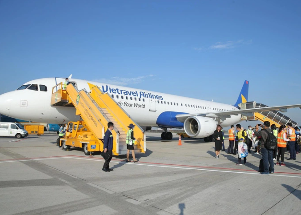 Hãng bay Vietravel Airlines xin tăng vốn gấp đôi- Ảnh 1. Vietravel Airlines hiện đang khai thác 3 máy bay - Ảnh: Q.A.