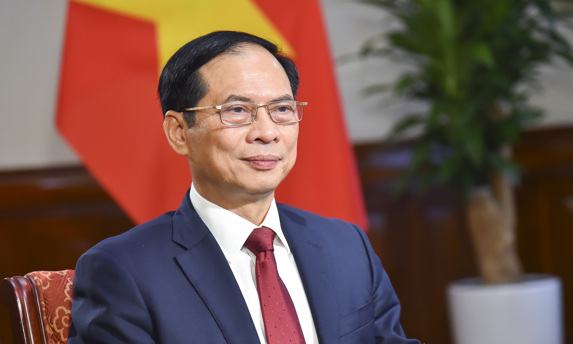 Phó thủ tướng kiêm Bộ trưởng Ngoại giao Bùi Thanh Sơn. Ảnh: BNG