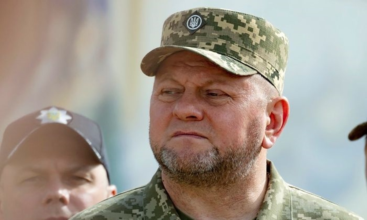Tướng Valery Zaluzhny, cựu tổng tư lệnh lực lượng vũ trang Ukraine. Ảnh: AFP