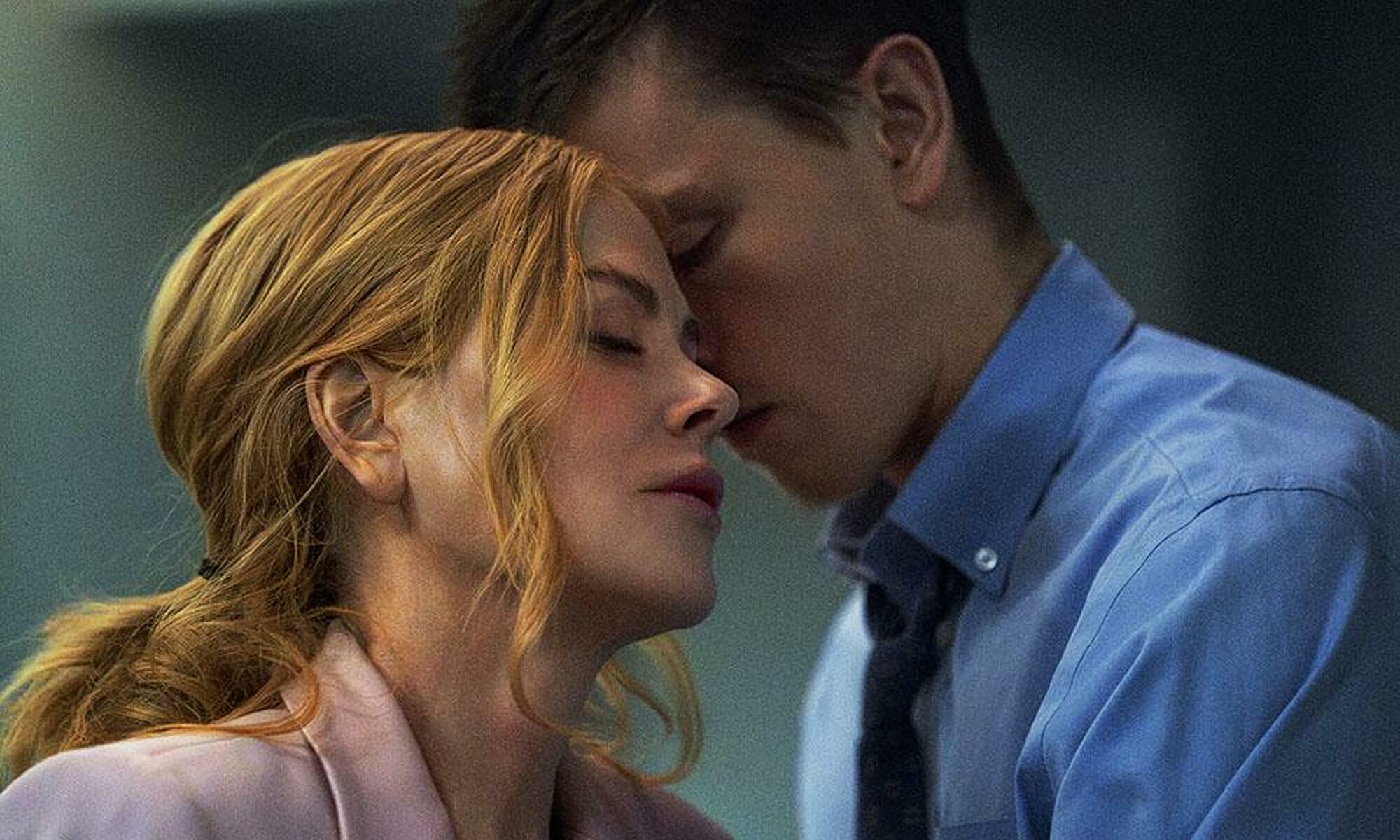 Nicole Kidman (trái) và Harris Dickinson trong phim Babygirl. Ảnh: Niko Tavernise