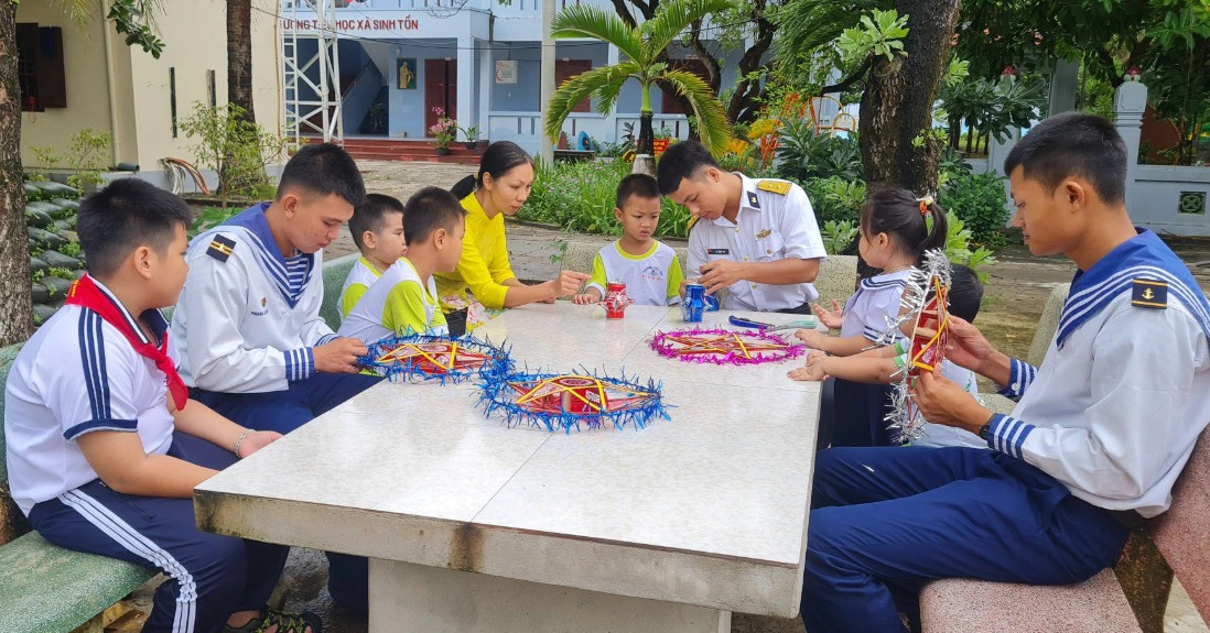 Đón Tết Trung thu ở Trường Sa - Ảnh 1. Đón Tết Trung thu ở Trường Sa - Ảnh 1.