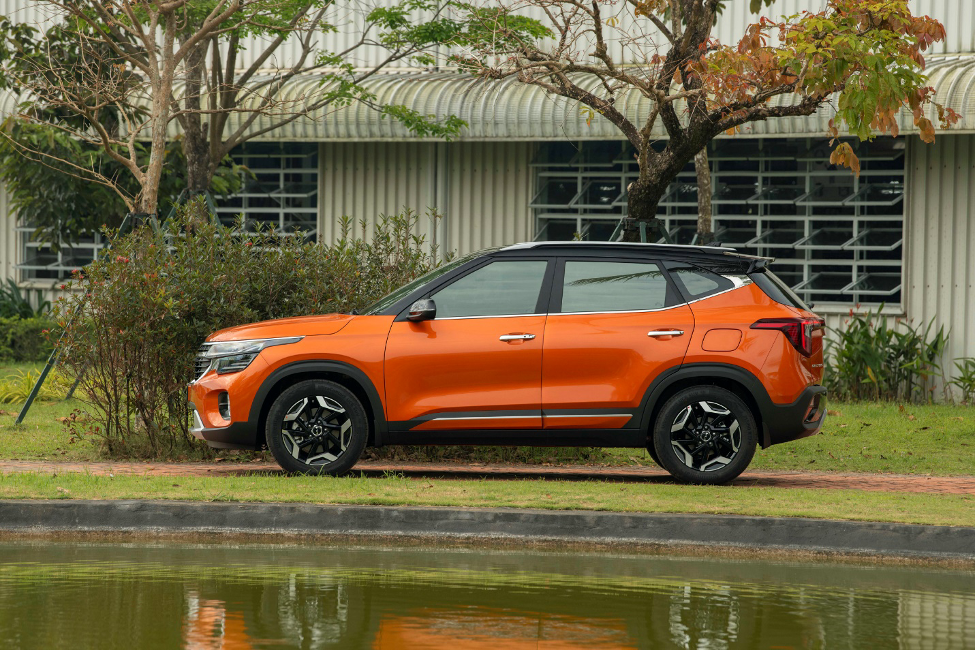 Kia Seltos phiên bản GT-Line cao cấp nhất. Ảnh: Thaco