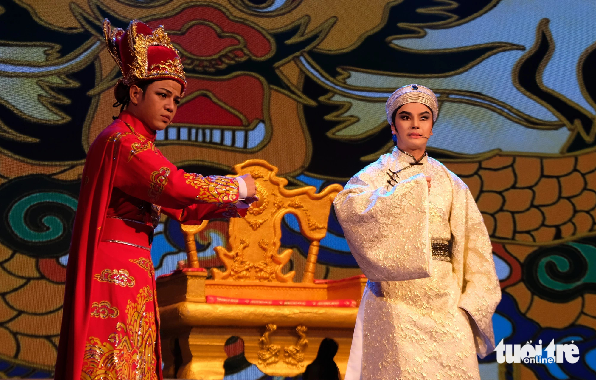 Công diễn vở cải lương về Đức ông Lê Văn Duyệt - Ảnh 3. Công diễn vở cải lương về Đức ông Lê Văn Duyệt - Ảnh 2.