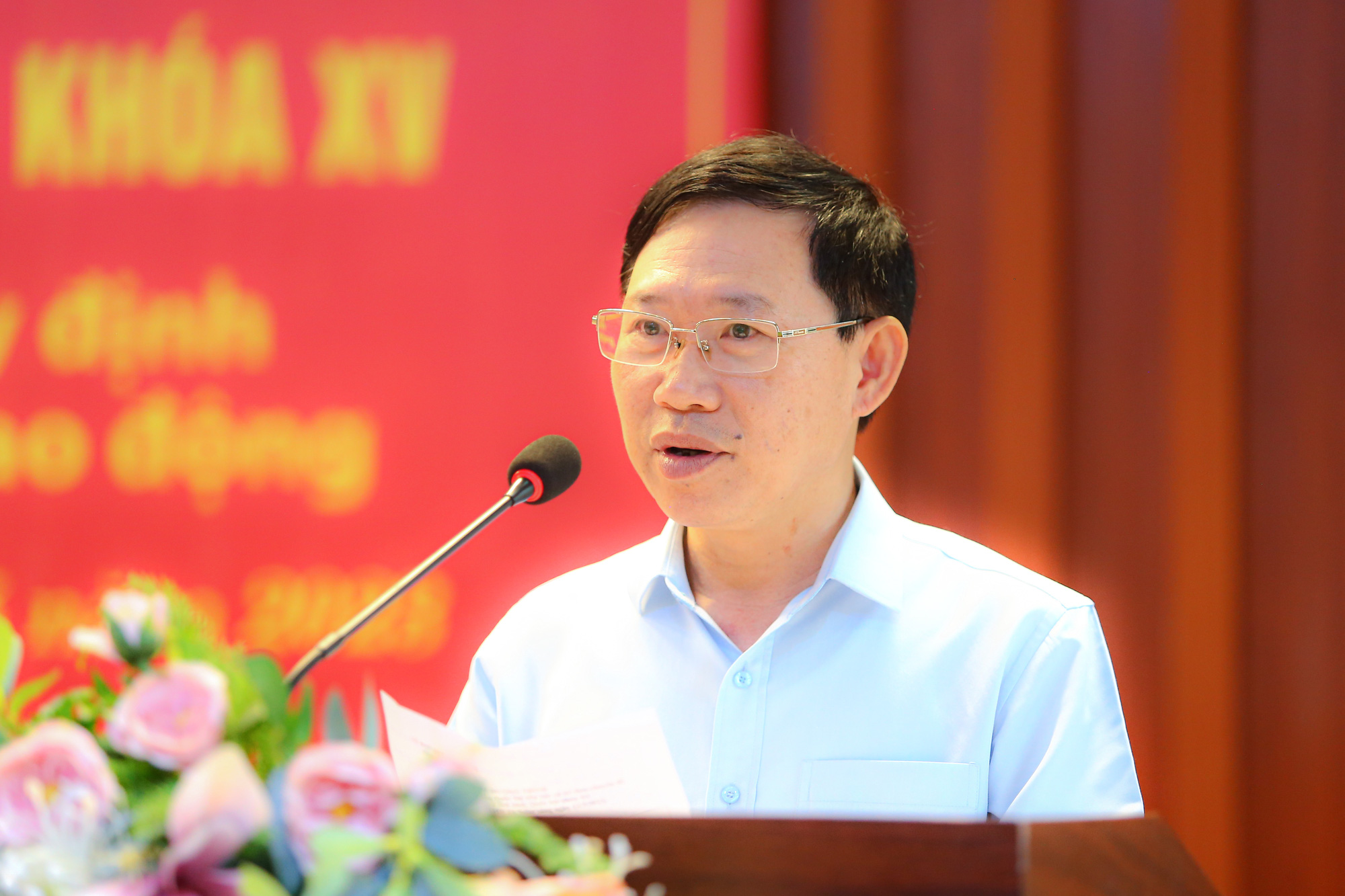 Kỷ luật cảnh cáo chủ tịch tỉnh Bắc Giang Lê Ánh Dương - Ảnh 1. Kỷ luật cảnh cáo chủ tịch tỉnh Bắc Giang Lê Ánh Dương - Ảnh 1.