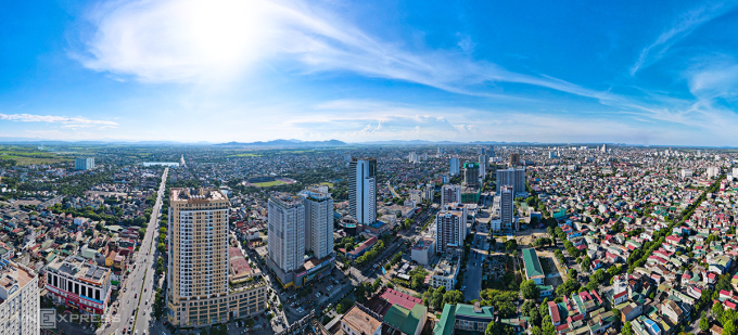 Một góc của TP Vinh, tháng 10/2024. Ảnh: Đức Hùng