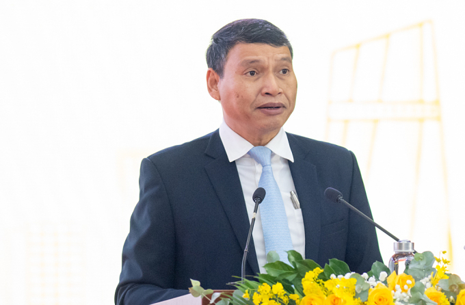 Ông Hồ Kỳ Minh, Phó Chủ tịch Thường trực UBND TP Đà Nẵng chia sẻ tại hội thảo 16/1. Ảnh: BTC
