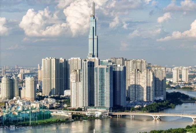 Một góc TP HCM, tháng 10/2024. Ảnh: Quỳnh Trần