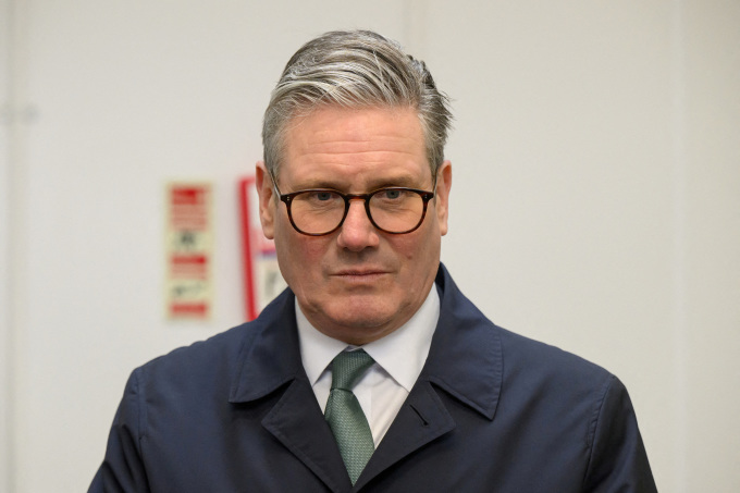 Thủ tướng Anh Keir Starmer tại Newquay, ngày 10/2. Ảnh: Reuters