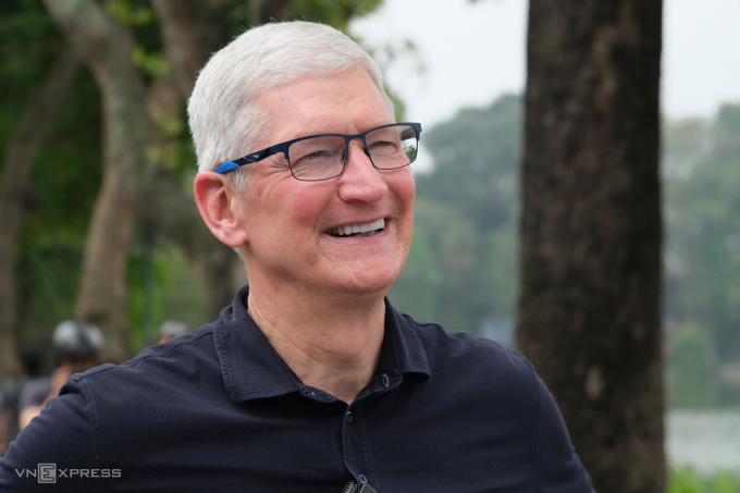 CEO Apple Tim Cook tới Hà Nội ngày 15/4/2024