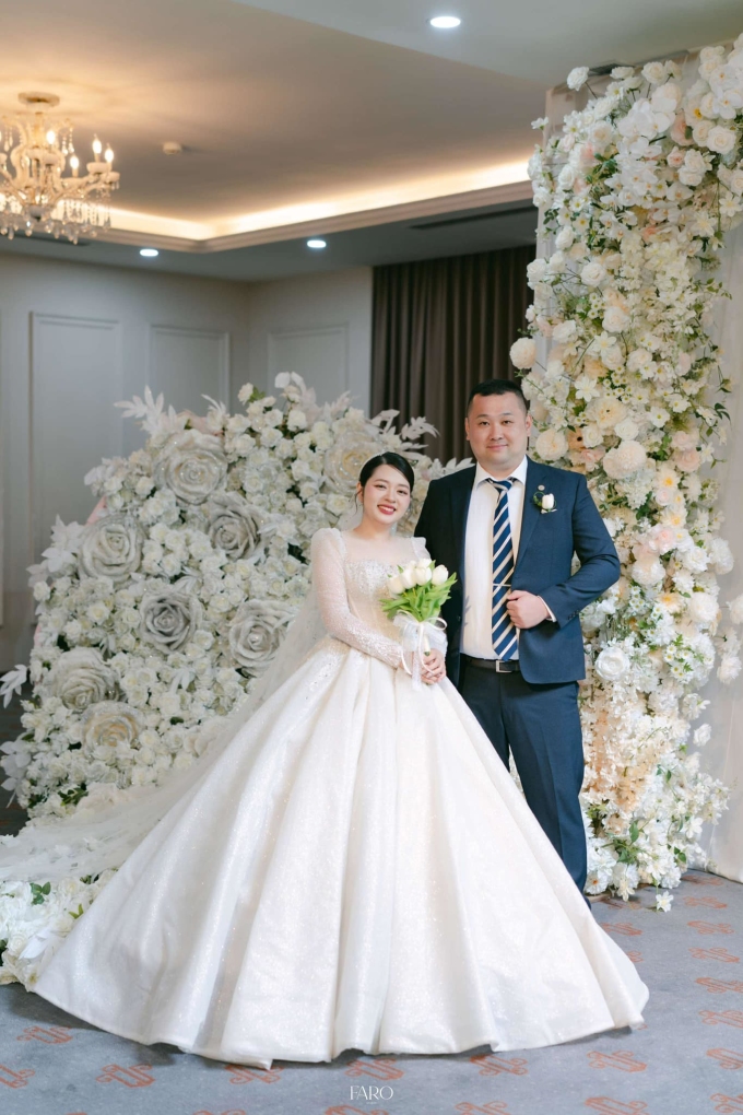 Ảnh cưới của Minh Trang và chồng Takahashi YuYa tổ chức tại Hà Nội tháng 10/2024. Ảnh: Nhân vật cung cấp