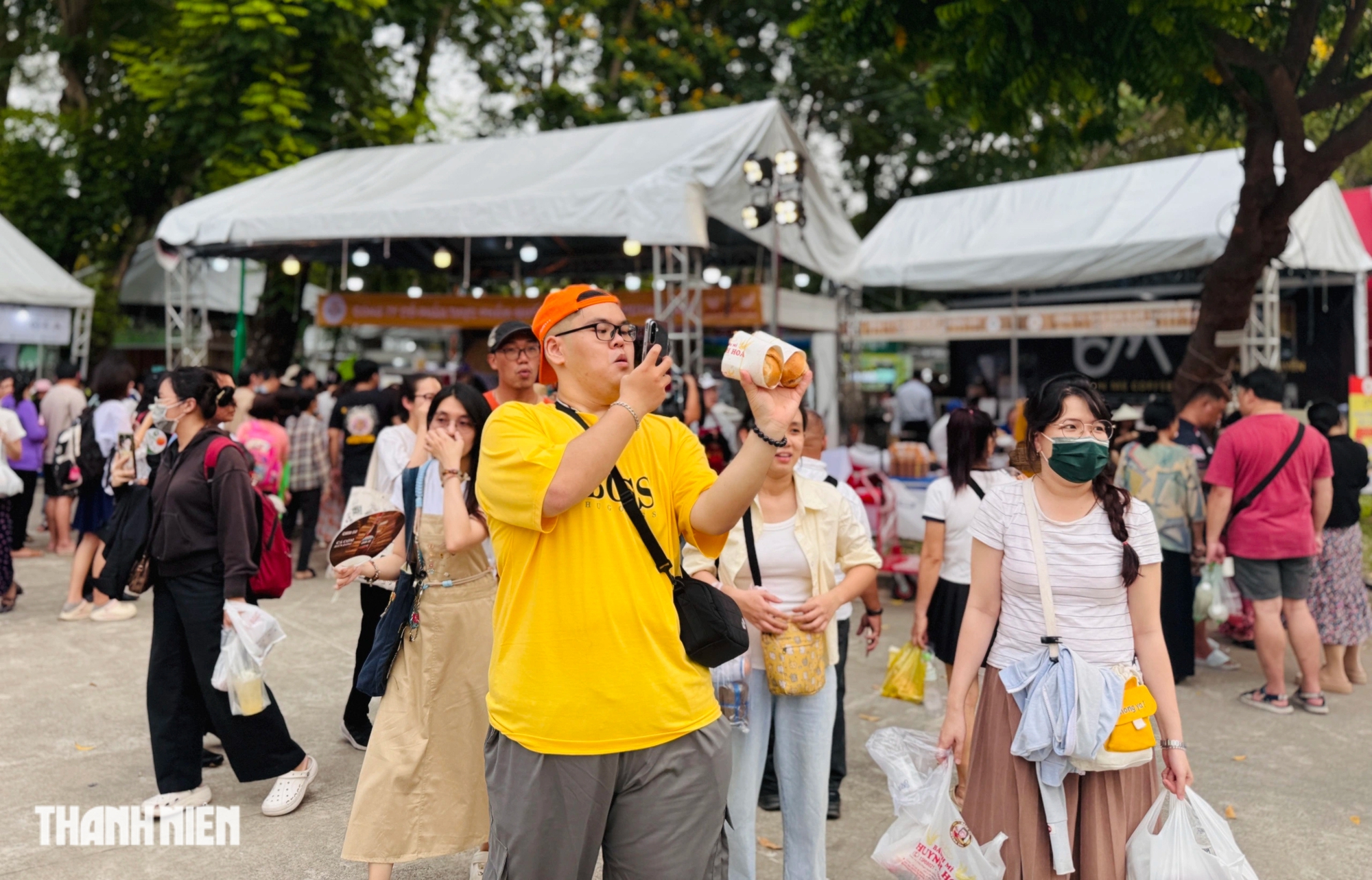 Lễ hội bánh mì Việt Nam ở TP.HCM đông nghẹt thực khách- Ảnh 3. Lễ hội bánh mì Việt Nam ở TP.HCM đông nghẹt thực khách- Ảnh 3.