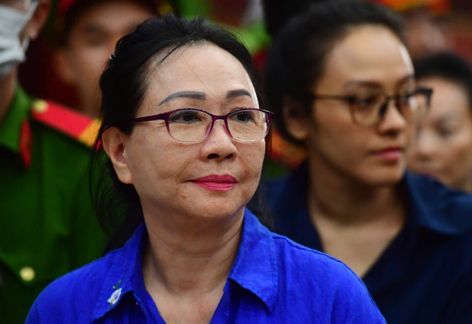 Bà Trương Mỹ Lan tại tòa phúc thẩm. Ảnh: Thanh Tùng
