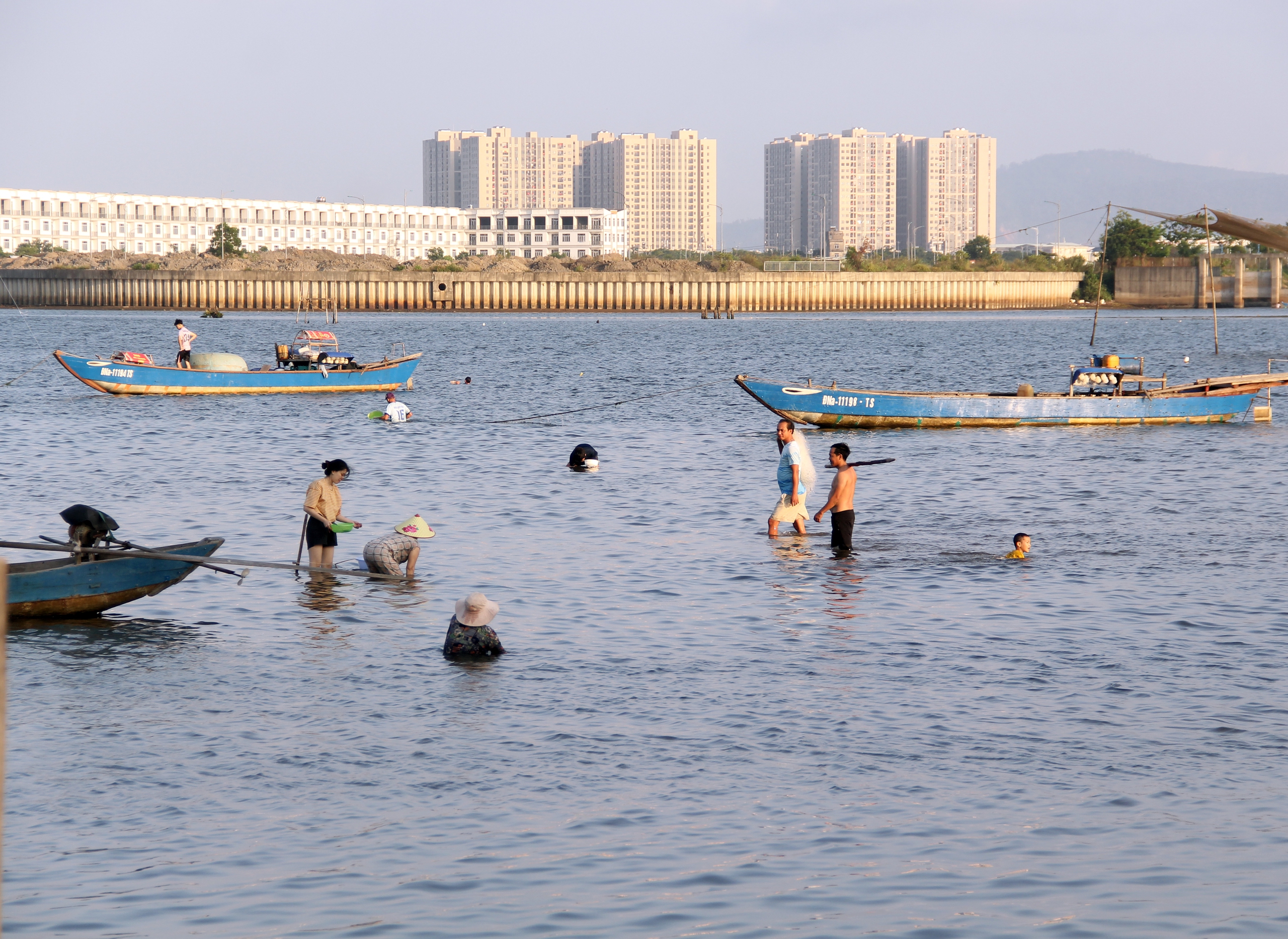 Kỳ lạ lòai thỏ biển đẻ ra bún tại sông Cu Đê , món ngon Đà Nẵng - Ảnh 1. Kỳ lạ lòai thỏ biển đẻ ra bún tại sông Cu Đê , món ngon Đà Nẵng - Ảnh 1.