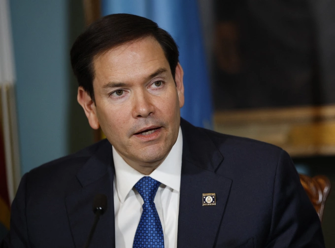 Ngoại trưởng Mỹ Marco Rubio tại Washington ngày 25/4. Ảnh: AFP