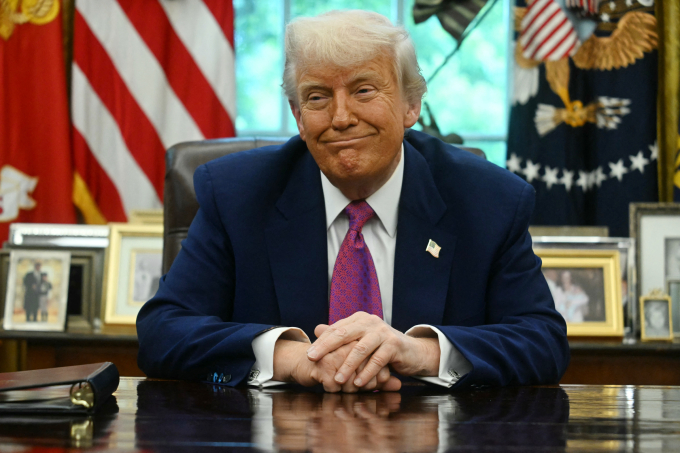 Tổng thống Mỹ Donald Trump tại Nhà Trắng ngày 20/5. Ảnh: AFP