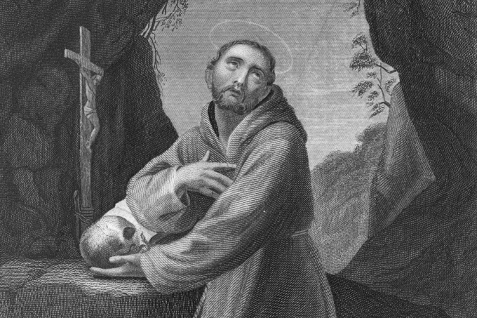 Thánh Francis thành Assisi, người truyền cảm hứng cho tông hiệu của Giáo hoàng Francis. Ảnh: CNN