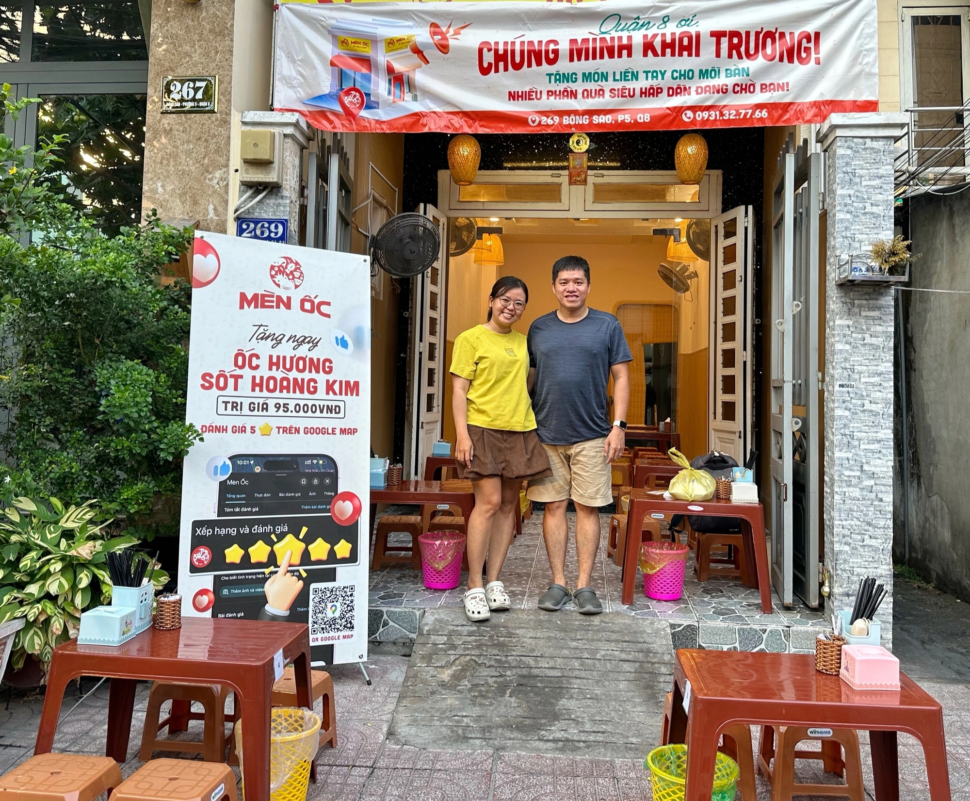 Hôm nay 14 âm lịch, nhiều quán ở TP.HCM tặng cơm chay miễn phí mùa Phật đản- Ảnh 4. Hôm nay 14 âm lịch, nhiều quán ở TP.HCM tặng cơm chay miễn phí mùa Phật đản- Ảnh 4.