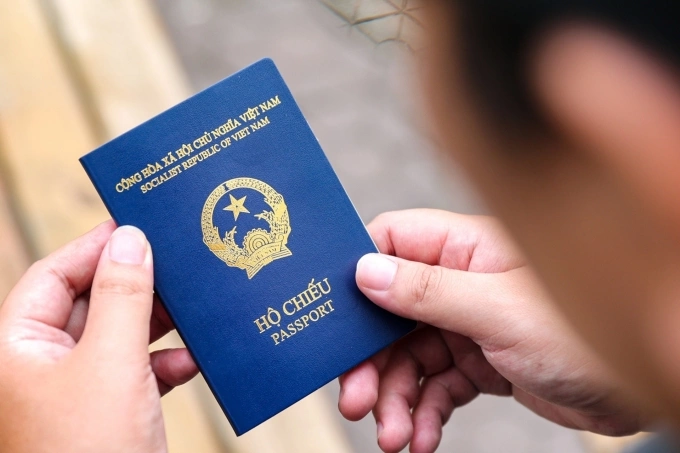 Hộ chiếu của Việt Nam. Ảnh: Vir.com.vn