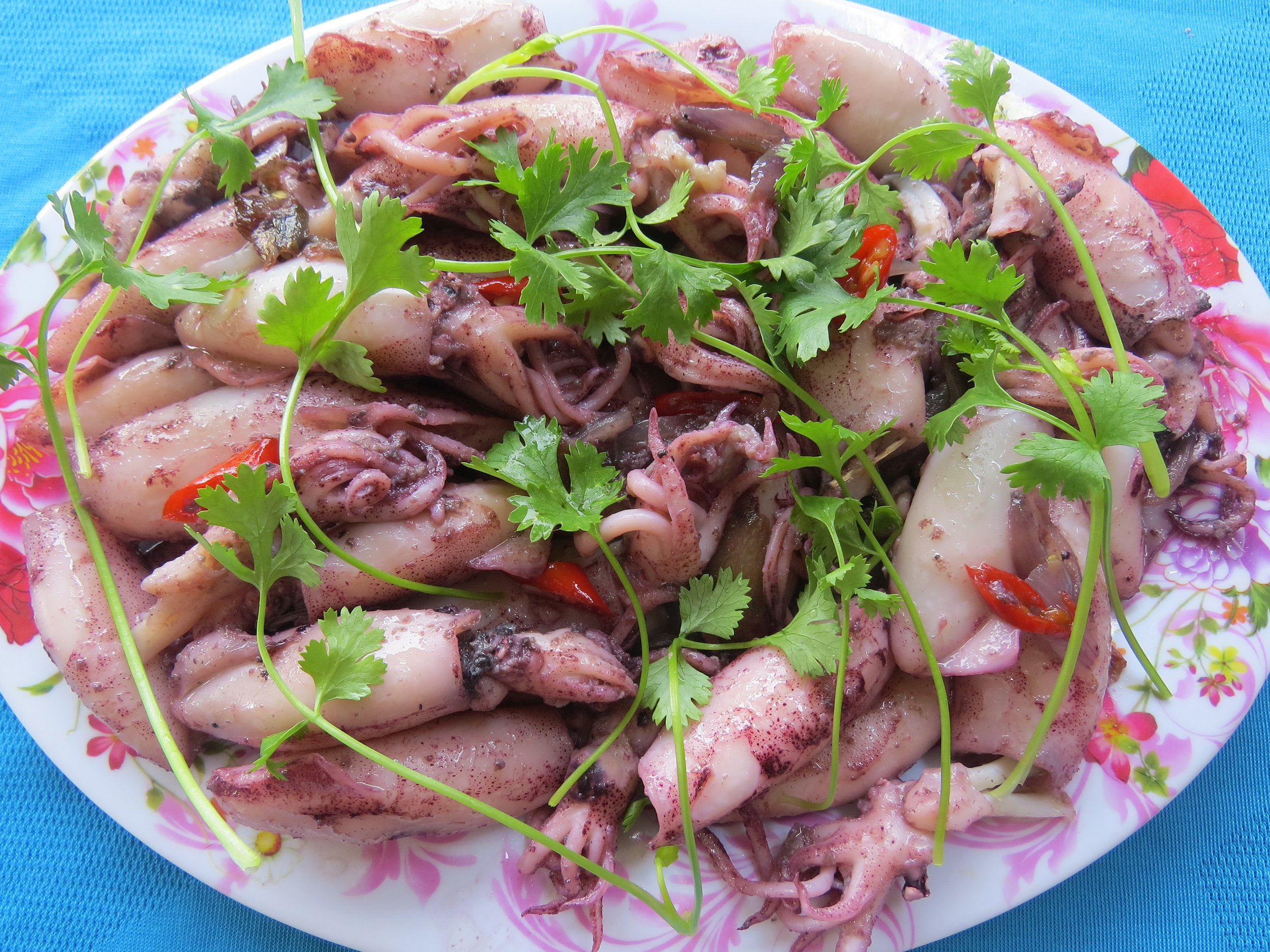 Món ngon Quảng Ngãi: Mực xào Mỹ Á - Ảnh 3.